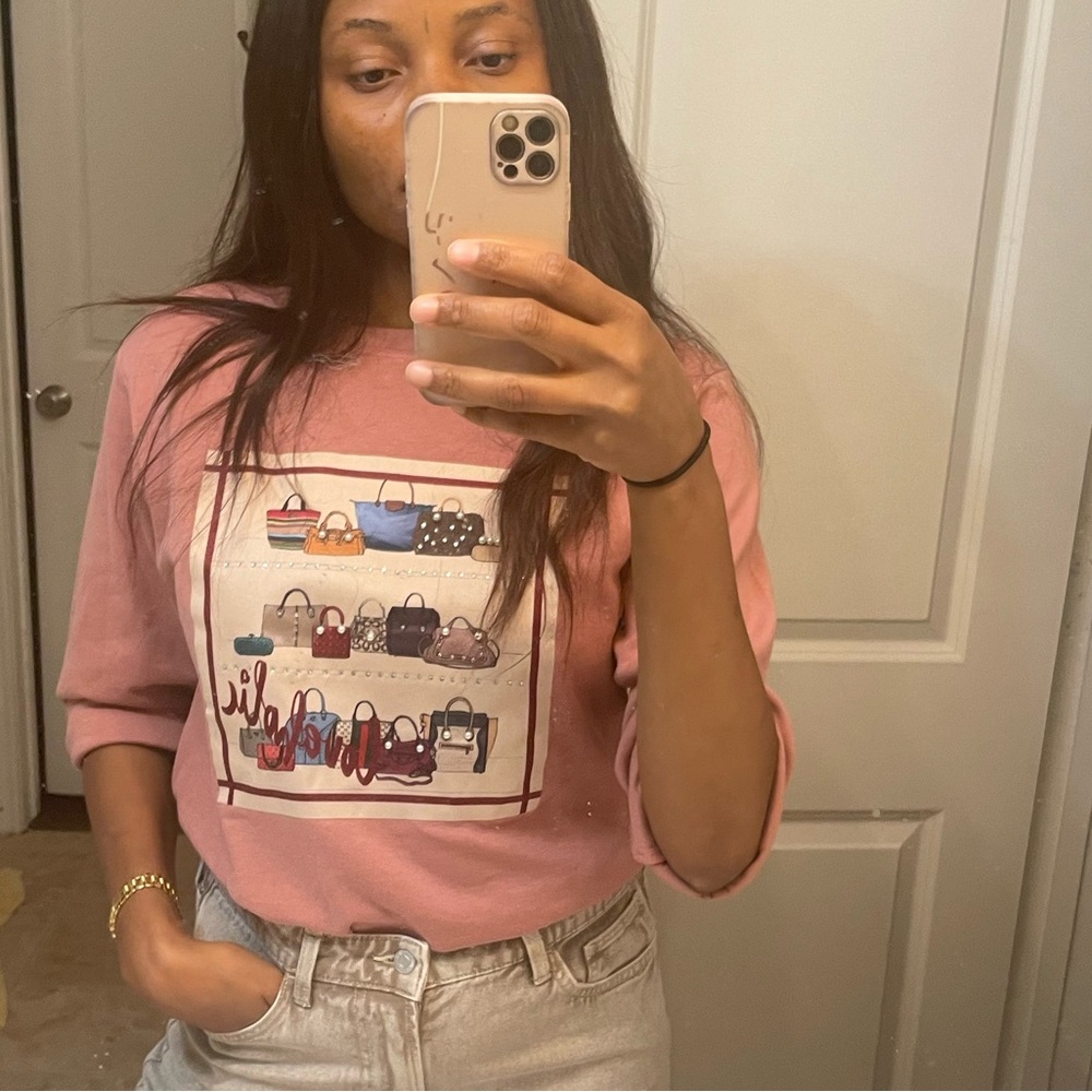 designer bag shirt